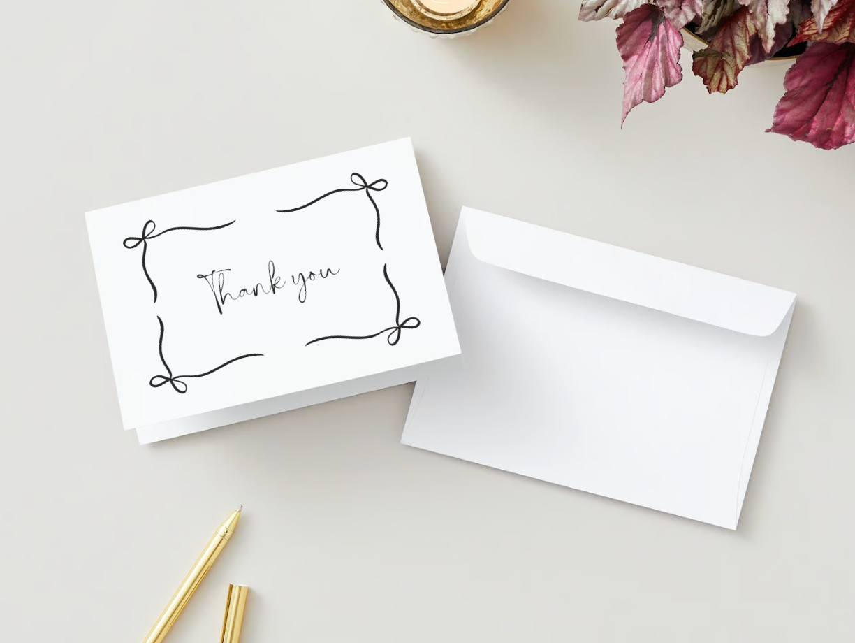 Simple Thank You Card